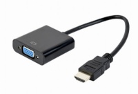 Gembird adapter HDMI 1.4 to VGA, 15cm