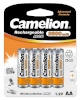 Camelion patareid AA/HR6, 2500 mAh, Rechargeable Batteries Ni-MH, 4 pc(s)