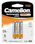 Camelion patareid AA/HR6, 2500 mAh, Rechargeable Batteries Ni-MH, 2 pc(s)