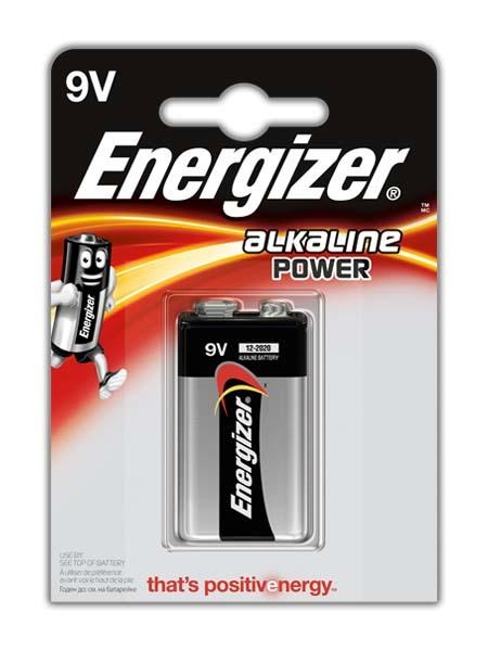 Energizer patareid 9V/6LR61, Alkaline Power, 1 pc(s)