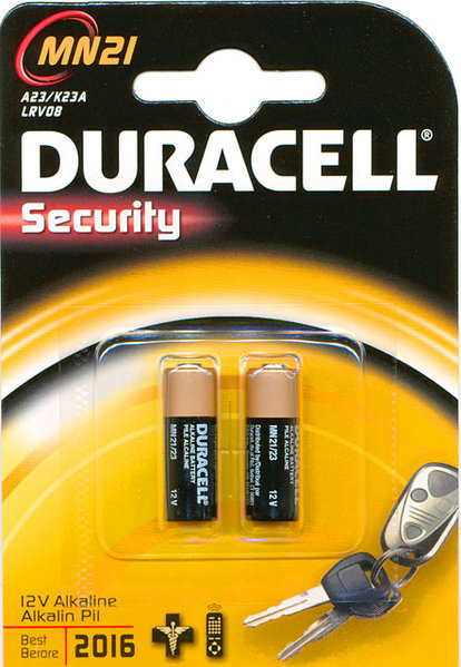 Duracell patareid A23/MN21, Alkaline, 2tk