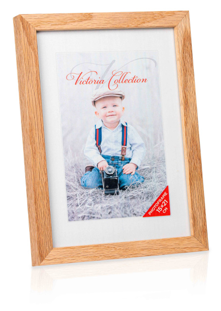 Victoria Collection pildiraam Oak 15x21cm mattklaasiga