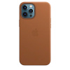 Apple kaitsekest iPhone 12 Pro Max Leather Case MagSafe - Saddle Brown, pruun