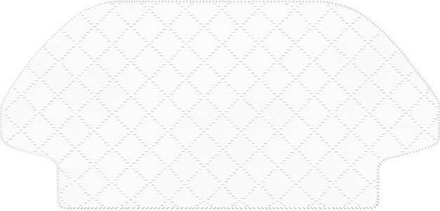 Xiaomi ühekordne mopp Mi Mop Pro robottolmuimejale Mop Pad, valge
