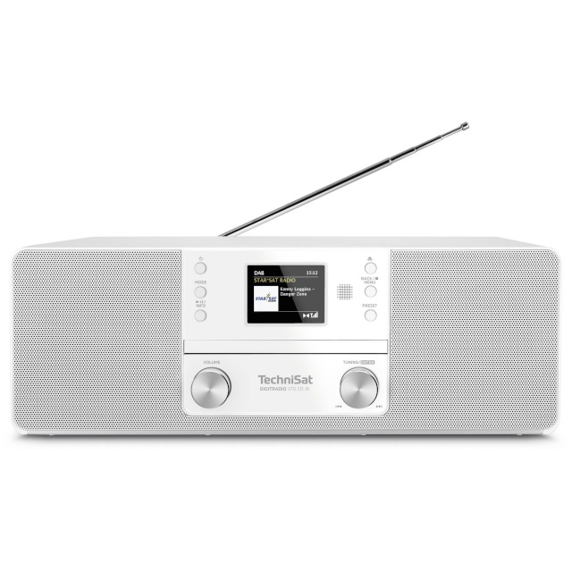 Technisat raadio DigitRadio 370 CD IR valge