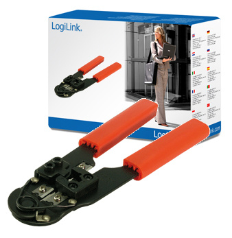 Logilink Crimping tool for RJ45 with cutter metal