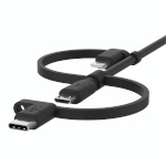 Belkin laadimiskaabel BOOST Charge Univ. cable 1.2m Lightn./Micro/USB-C - USB-A