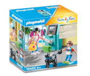 Playmobil klotsid Family Fun Tourists with ATM 70439