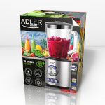 Adler blender AD 4078, 1700W, Glass, 1,5L, Ice crushing, Stainless steel