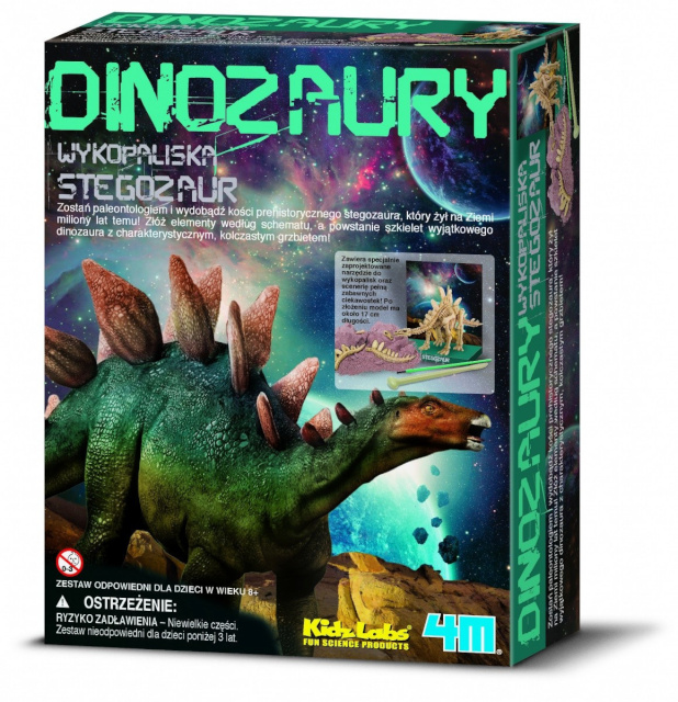 4M teaduskomplekt Scientific Set Excavations - Stegosaurus
