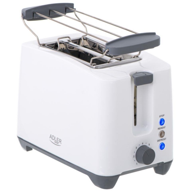 Adler röster AD 3216 Toaster, valge