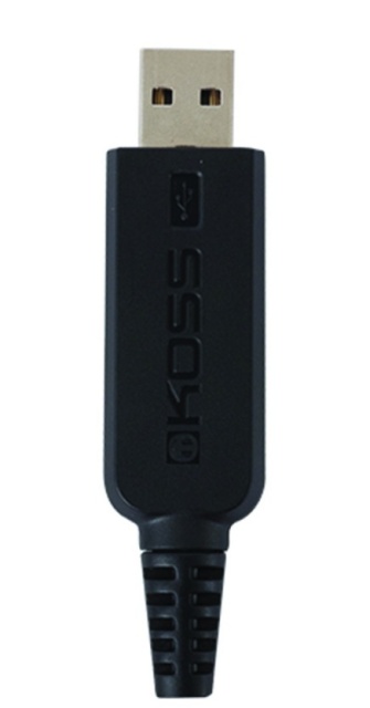 Koss kõrvaklapid CS100USB Headband/On-Ear, USB, mikrofon, kuldne, Noice canceling,