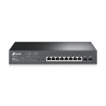 TP-LINK switch TL-SG2210MP L2 Managed, Rack mountable,8x10/100/1000Mbps RJ45 ports all supporting PoE+,2x100/1000Mbps SFP slots,PSU single
