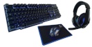 Rebeltec klaviatuur Gaming kit:Keyboard + mous + pad + headphone