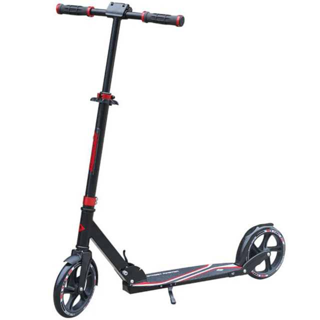 Schildkröt tõukeratas Street Master, must-punane 510002