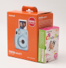Fujifilm polaroid kaamera Instax mini 11 Sky Blue, helesinine + fotopaber Instax Mini Candy Pop (10tk)