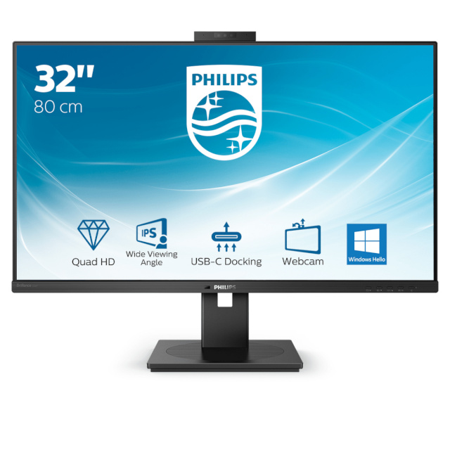 Philips monitor 326P1H 31.5 inch IPS HDMIx2 DP USB-C