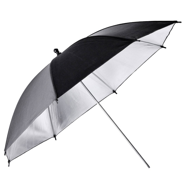 Godox vihmavari UB-002 84cm Umbrella must/hõbedane