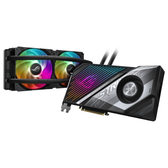 ASUS videokaart ROG Strix LC AMD Radeon RX 6800 XT OC Edition 16GB GDDR6, 90YV0FL0-M0NM00