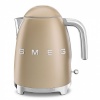 Smeg veekeetja KLF03CHMEU 50's Style, matt šampanja