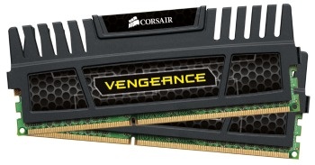 Corsair mälu Vengeance Black 16GB DDR3 (2x8GB) 1600MHz CL9