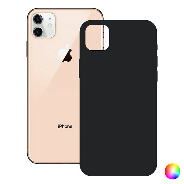 KSIX kaitsekest iPhone 12 Soft Silicone iPhone 12 Mini punane