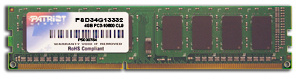 Patriot mälu 4GB 1333MHz CL9
