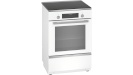 Bosch pliit HLT59E020U Hob type Induction, Oven type Electric, valge, Width 60 cm, Electronic ignition, Grilling, LCD, 66 L, Depth 60 cm