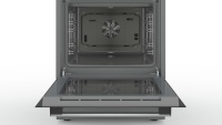 Bosch pliit HKR39A250U Hob type Electric, Oven type Electric, Stainless steel, Width 60 cm, Electronic ignition, Grilling, LED, 66 L, Depth 60 cm