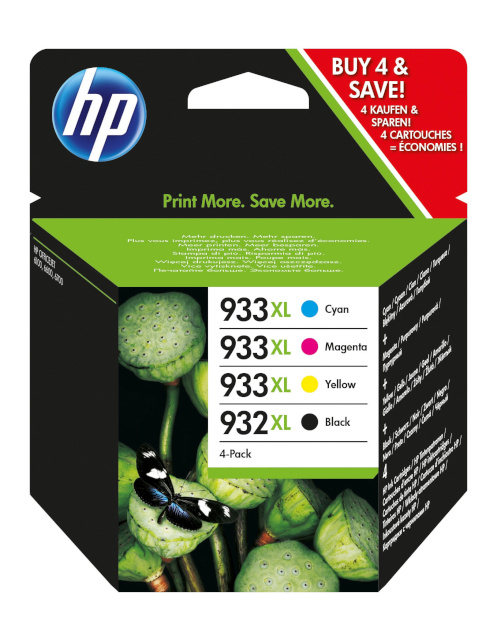 HP tindikassett 932 must / 933 Cmy Origina