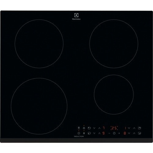 Electrolux pliidiplaat CIR60433, 4 x induktsioon, 60cm, Hob2Hood, must, faasitud esiserv