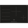 Bosch pliidiplaat PXE851FC1E 4 x induktsioon, 80 cm, must, faasitud ääred