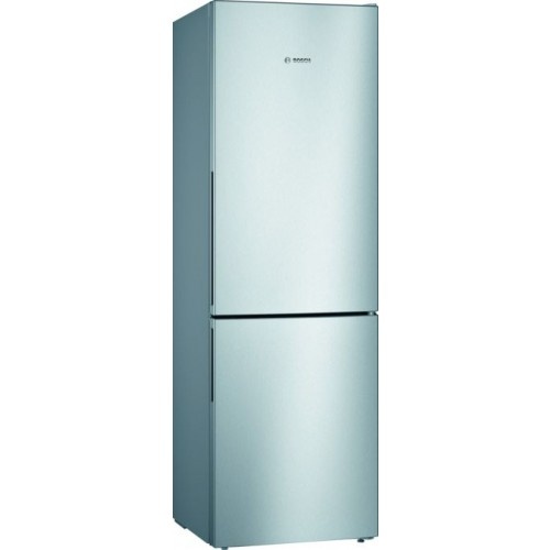 Bosch külmik KGV36VLEAS 186cm, 214/94 l, LowFrost, 39dB, elektrooniline juhtimine, roostevaba teras