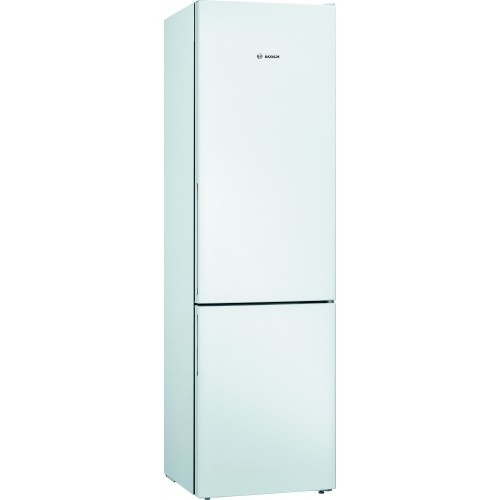 Bosch külmik KGV39VWEA 201cm, 248/94 l, LowFrost, 39dB, elektrooniline juhtimine, valge