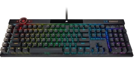 Corsair klaviatuur K100 OPX RGB Keyboard must