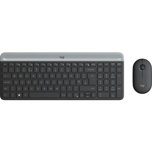 Logitech klaviatuur Wireless Kombo MK470 (Russian), graphite