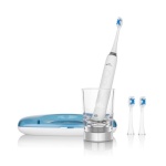 ETA hambahari Sonetic Toothbrush ETA570790000 Rechargeable, For adults, Number of brush heads included 3, Number of teeth brushing modes 4, Sonic technology, valge