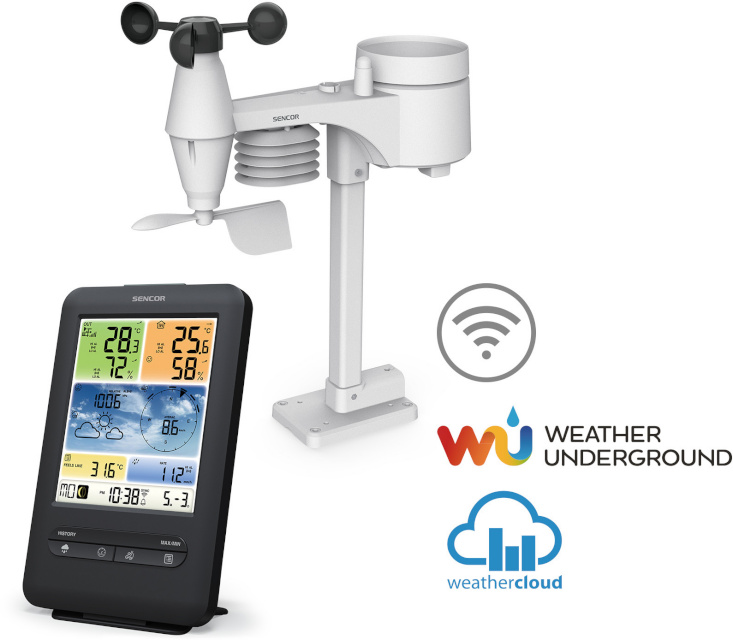 Sencor ilmajaam SWS9898 WiFi-ga