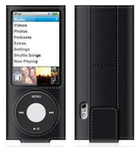 Belkin kaitsekest Leather Sleeve (iPod nano 5G) must