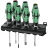 WERA kruvikeerajate kmpl 367/6 TORX BO Kraftform screwdriver set + Rack