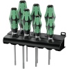WERA kruvikeerajate kmpl 367/7 TORX HF Kraftform Plus screwdr. set w. holding fu.