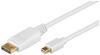 Goobay Mini DisplayPort adapter cable 1.2 52858 1 m, kuldne-Plated connectors