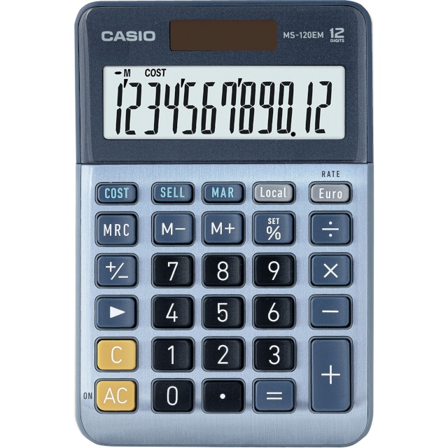 Casio kalkulaator MS-120EM