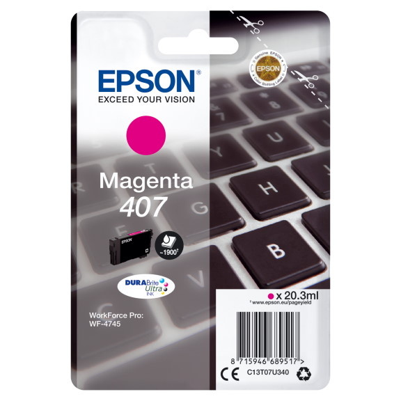 Epson tindikassett WF-4745 Series L magenta