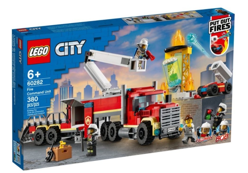 Lego klotsid City Fire Command Unit | 60282