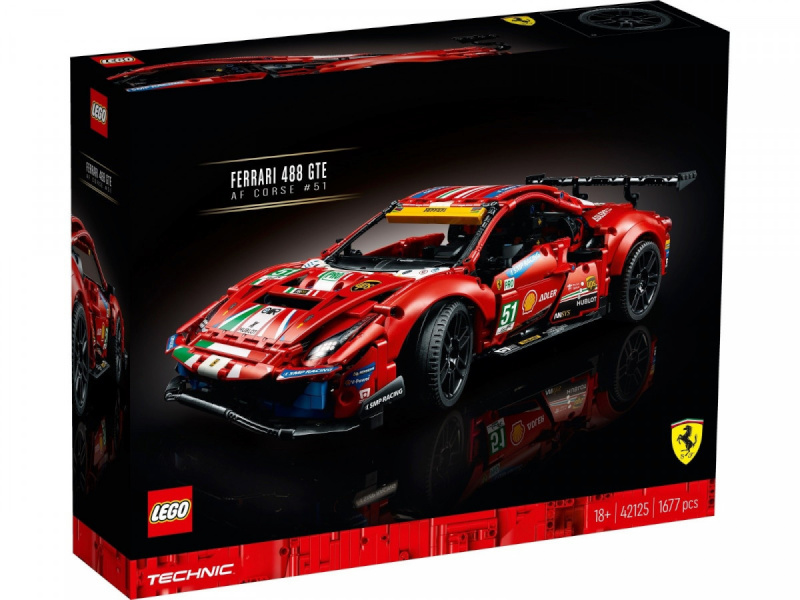 Lego klotsid Technic Ferrari 488 GTE AF Corse 51 | 42125