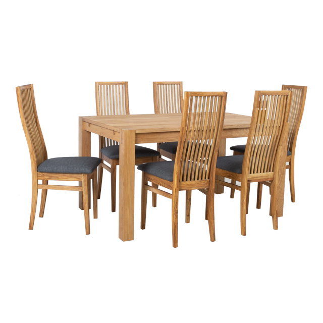 H4Y söögilauakomplekt CHICAGO NEW 6-tooliga (19923)