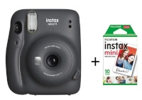 Fujifilm polaroid kaamera Instax Mini 11 Charcoal Gray, hall + 10tk fotopaber