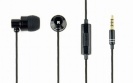Gembird Metal earphones with mikrofon "Paris" 3.5 mm, must, Built-in mikrofon
