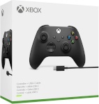 Microsoft mängupult Xbox (Series X, Series S) Wireless Controller + USB-C kaabel, must
